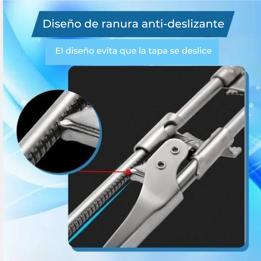TwistEase™ - Abrelatas de acero inoxidable multifuncional ajustable