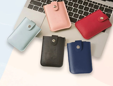 PremiumPocket™ - Organizador de tarjetas de cuero