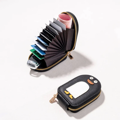 CardChic™ -  MINI BOLSO DE PINGUINO PORTA TARJETAS