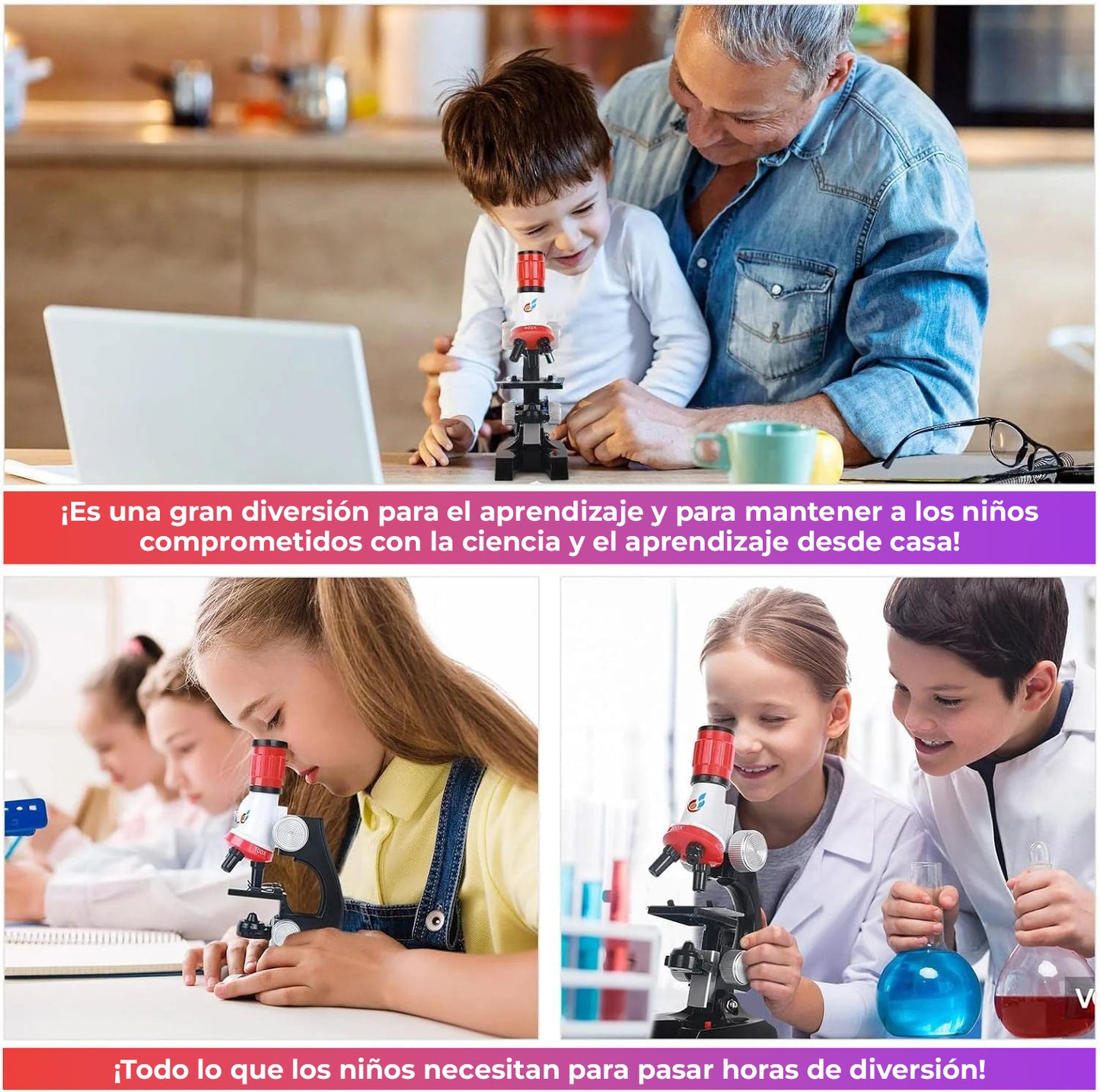 MicroWorld™ - Microscopio para niños