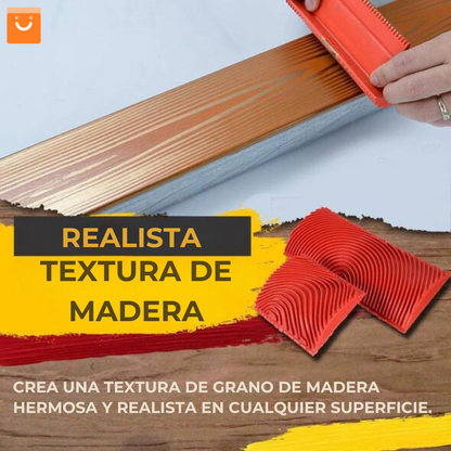 WoodTone Paint™ - Herramienta para pintar vetas de madera