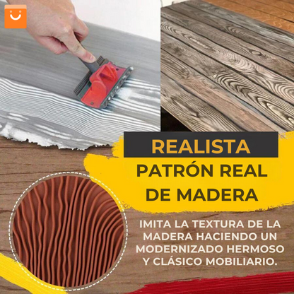 WoodTone Paint™ - Herramienta para pintar vetas de madera