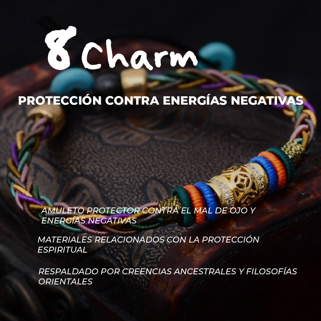 8Charm™ - Pulsera tibetana de la fortuna