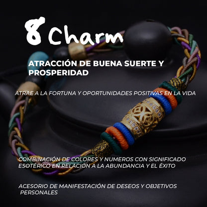 8Charm™ - Pulsera tibetana de la fortuna