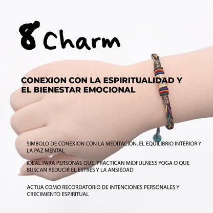 8Charm™ - Pulsera tibetana de la fortuna