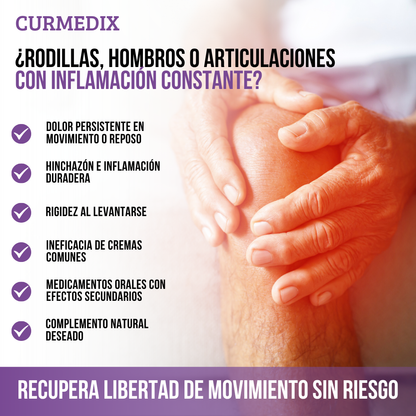 CURMEDIX™ - Alivio natural y rápido para tus articulaciones