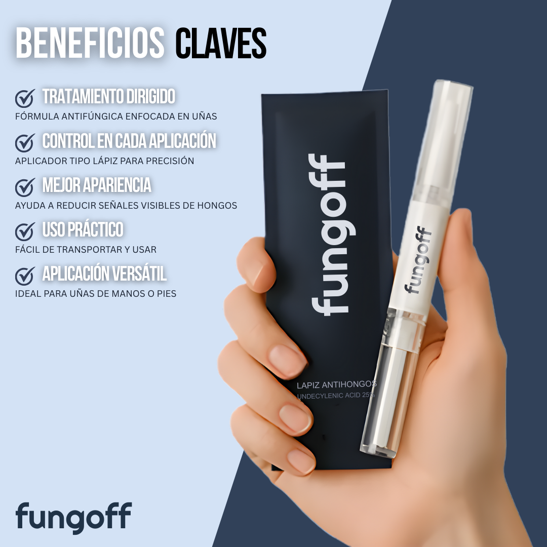 Fung Off™ – Precisión directa para uñas más sanas
