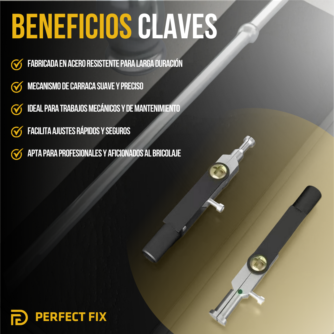 Perfect Fix™ – Llave de Trinquete Profesional para Cojinetes y Bujes