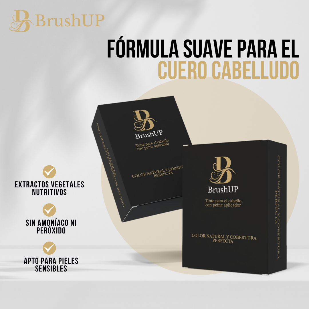BrushUP™ - Color natural y cobertura perfecta