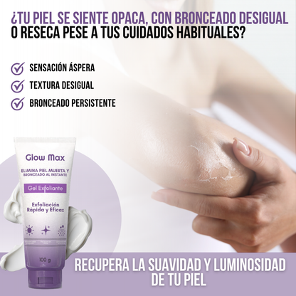 Glow Max™ — Exfoliación instantánea, piel luminosa al momento