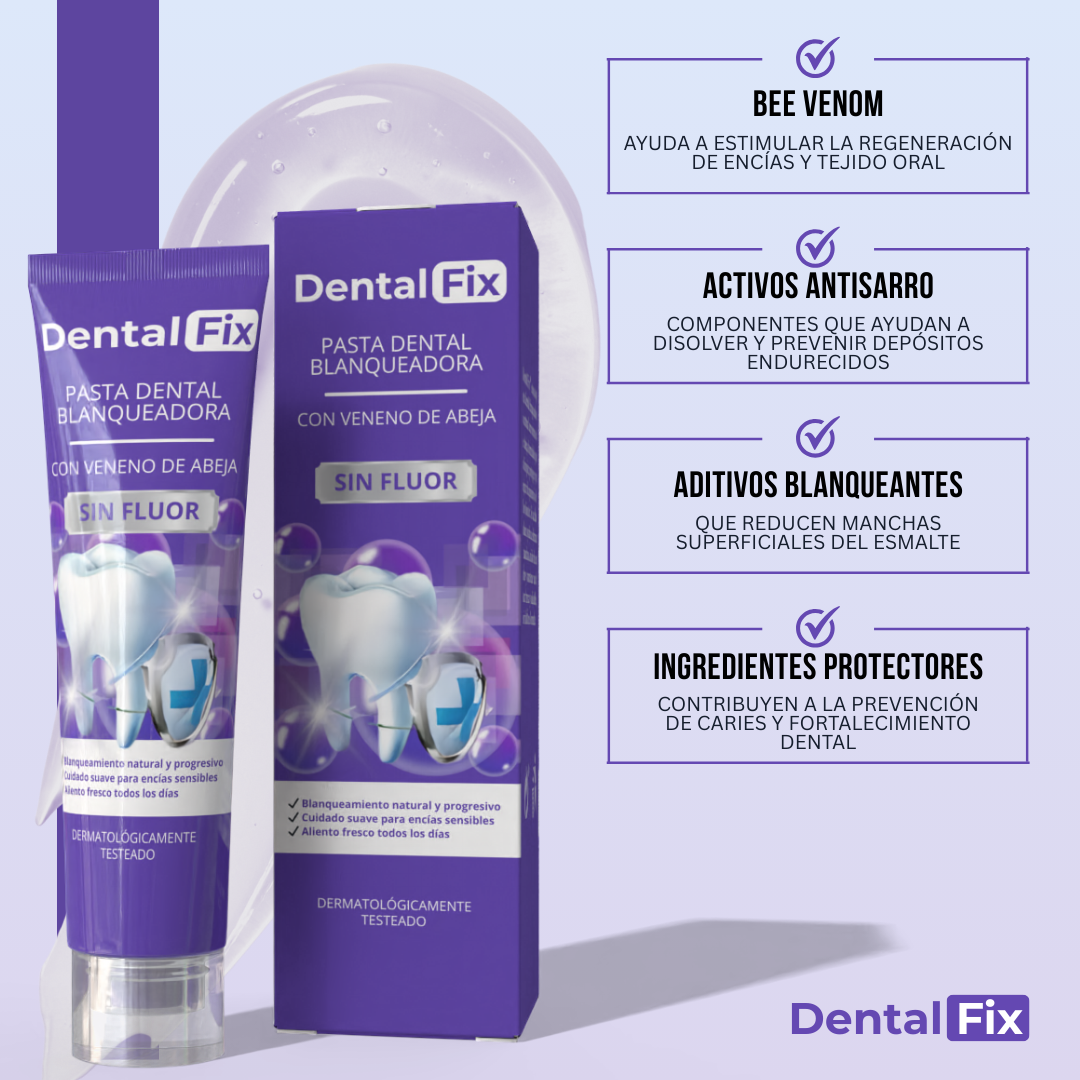 Dental Fix™ - Una sonrisa más blanca, cuidada de forma natural