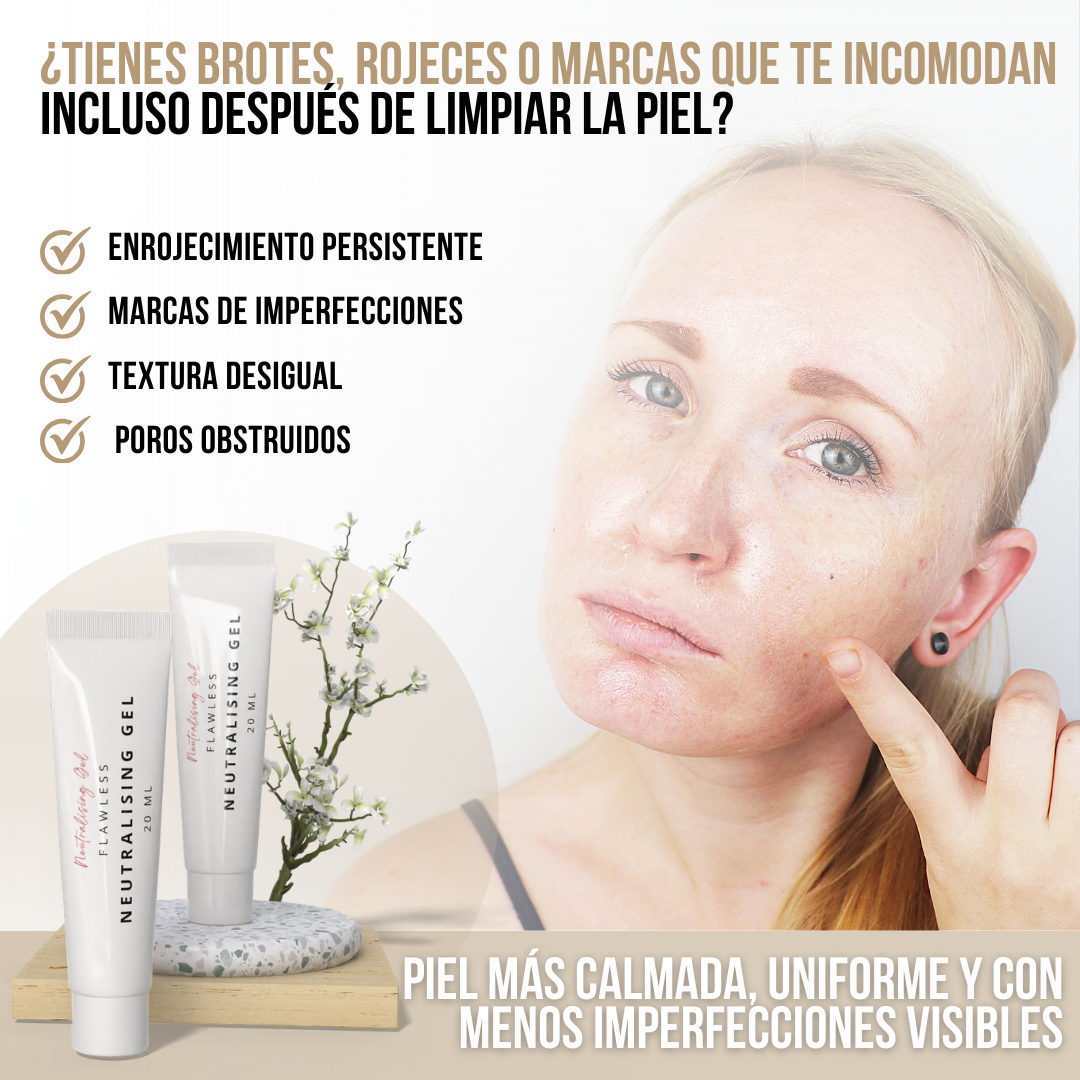Neutralising Gel™ — Controla los brotes hoy, cuida tu piel a largo plazo