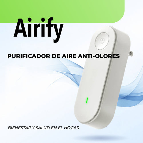 Airify™ - Purificador de aire anti-olores
