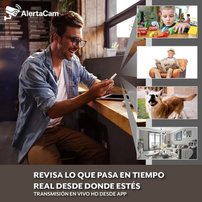 AlertaCam™ – Cámara inteligente con detección y alarma