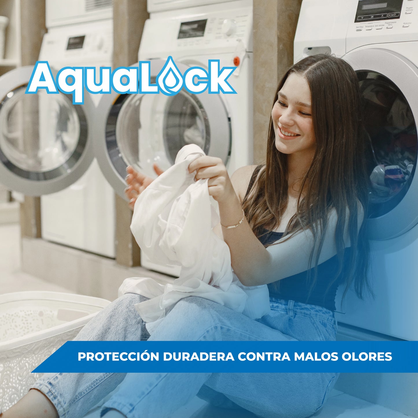 AquaLock™ - Válvula para lavadoras anti-derrames