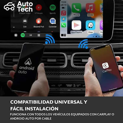 AutoTech™ - Conexión instantánea y sin cables
