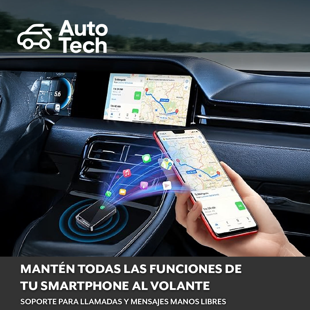 AutoTech™ - Conexión instantánea y sin cables