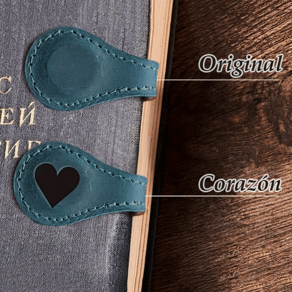 SignatureLeather™ - Marcador de cuero