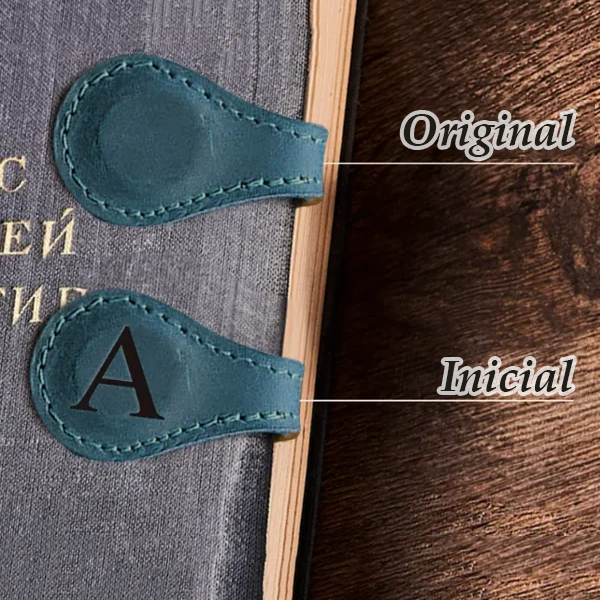 SignatureLeather™ - Marcador de cuero