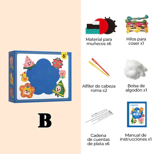 LittleHands™ - Kit de costura para niños