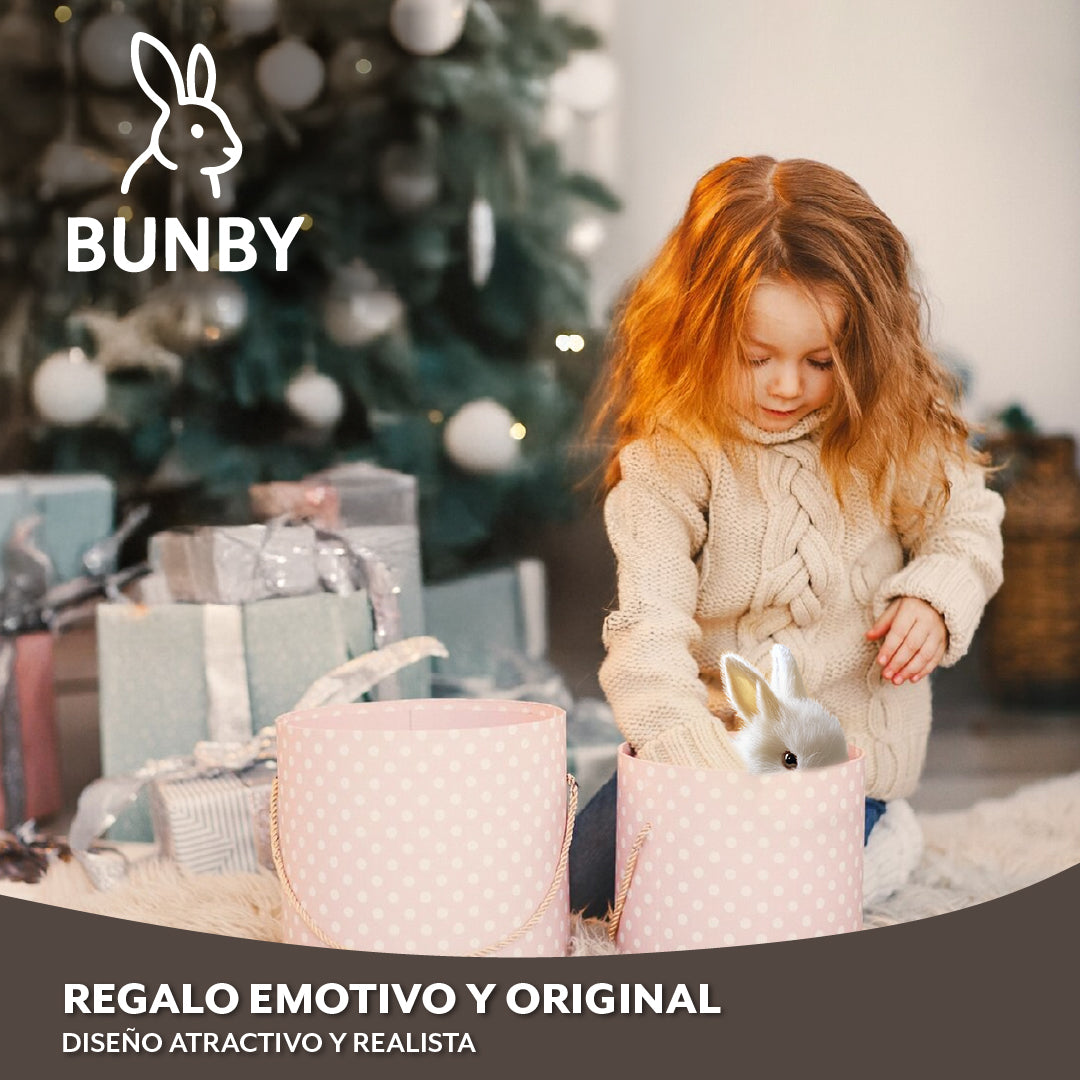 Bunby™ – Tu conejo interactivo realista.