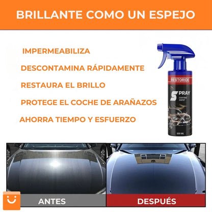 RESTORIDE™ - SPRAY RENOVADOR DE AUTOS