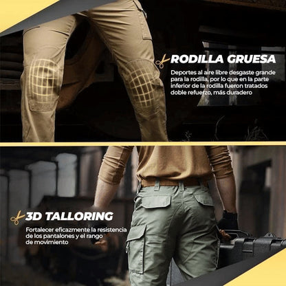 TacticalGuard™ - Pantalones impermeables tácticos