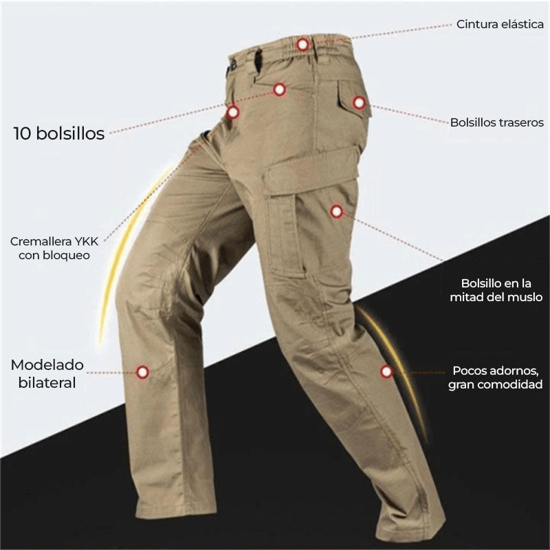 TacticalGuard™ - Pantalones impermeables tácticos