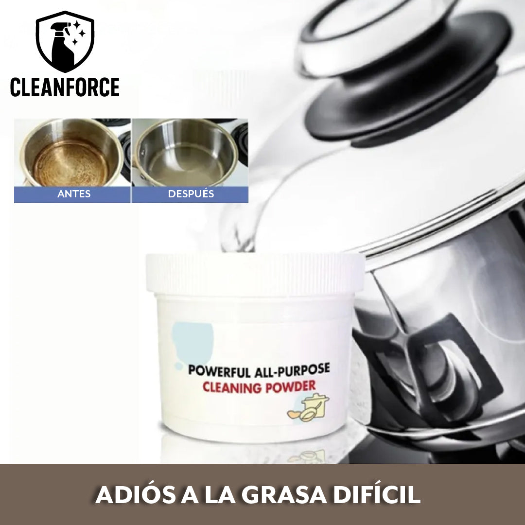 CleanForce™ – Potencia desengrasante para todo hogar