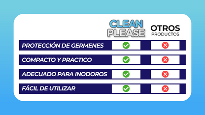 Clean Please™ - Toallas Higiénicas Desechables