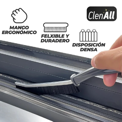 Clenall™ - Cepillo alargado de cerdas duras
