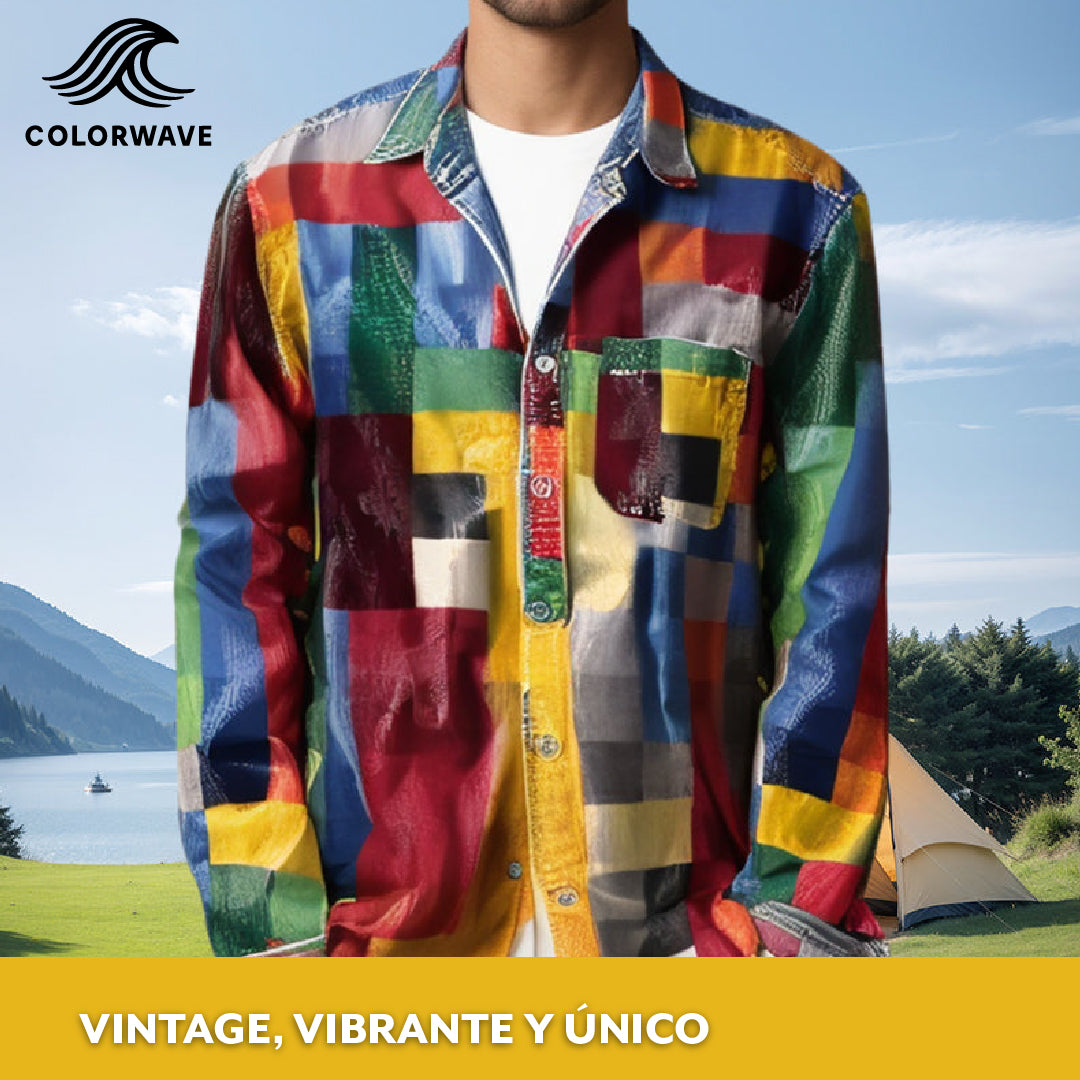 ColorWave™ - Camisa Retro Unisex
