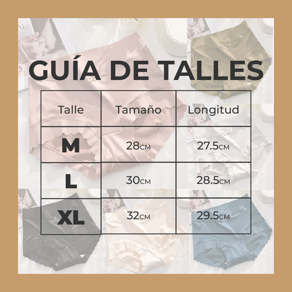 ComfortChic™ Calzones de mujer sin Costuras ¡Ahora 5+5 GRATIS!