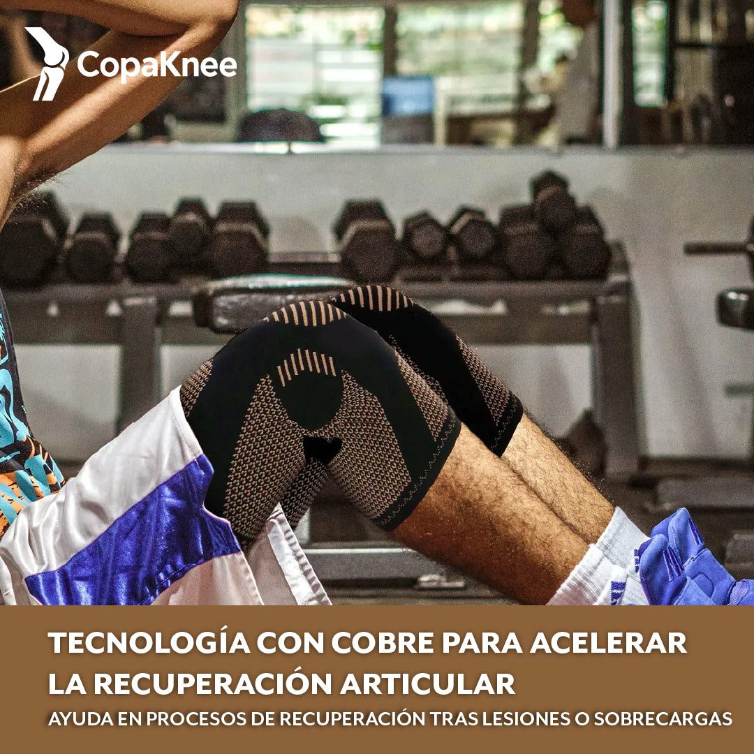 CopaKnee™ – Rodillera con cobre para alivio instantáneo