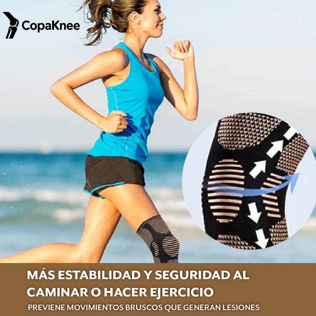 CopaKnee™ – Rodillera con cobre para alivio instantáneo