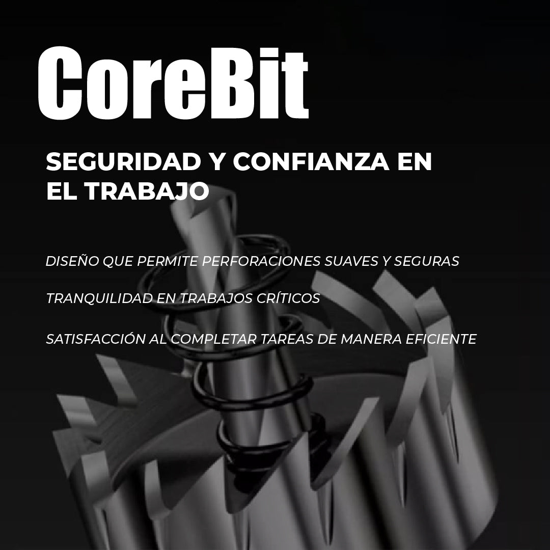 CoreBit™ - Juego de brocas para metal alto rendimiento