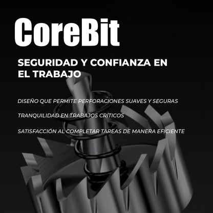 CoreBit™ - Juego de brocas para metal alto rendimiento