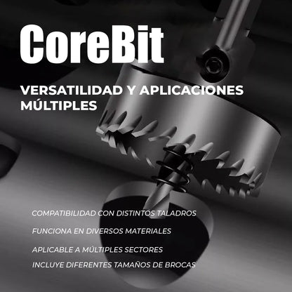 CoreBit™ - Juego de brocas para metal alto rendimiento
