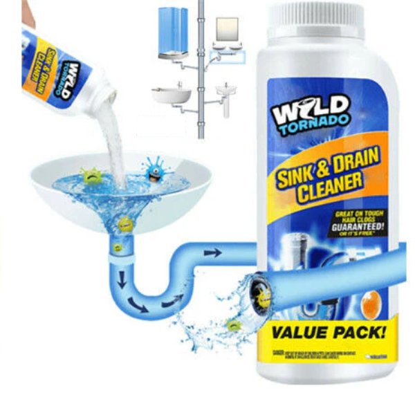 WildTornado™ - Potente limpiador de fregadores y desagües