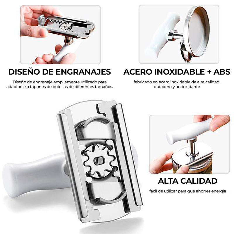 SwiftTurn™ - Abridor de frascos para personas con artritis