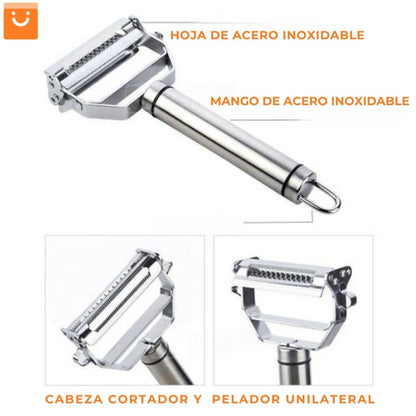 QUICKSLICE™ -PELADOR DE VERDURAS PREMIUM MULTIFUNCIONAL - COMPRA 1 Y LLEVA 1 GRATIS (2 UNIDADES)