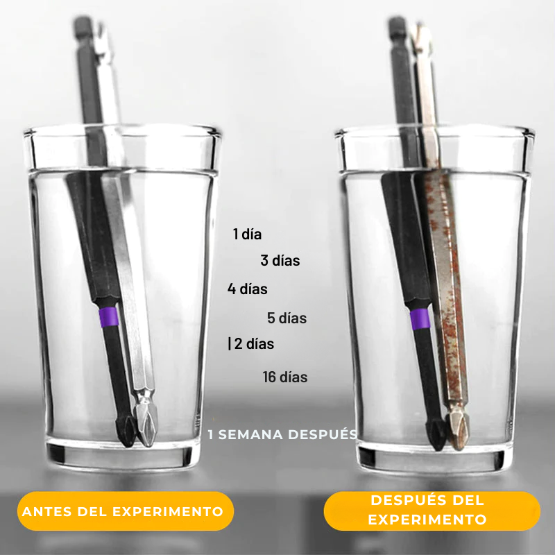 SafeStrength™ - Set de Brocas Magneticas para destornillador