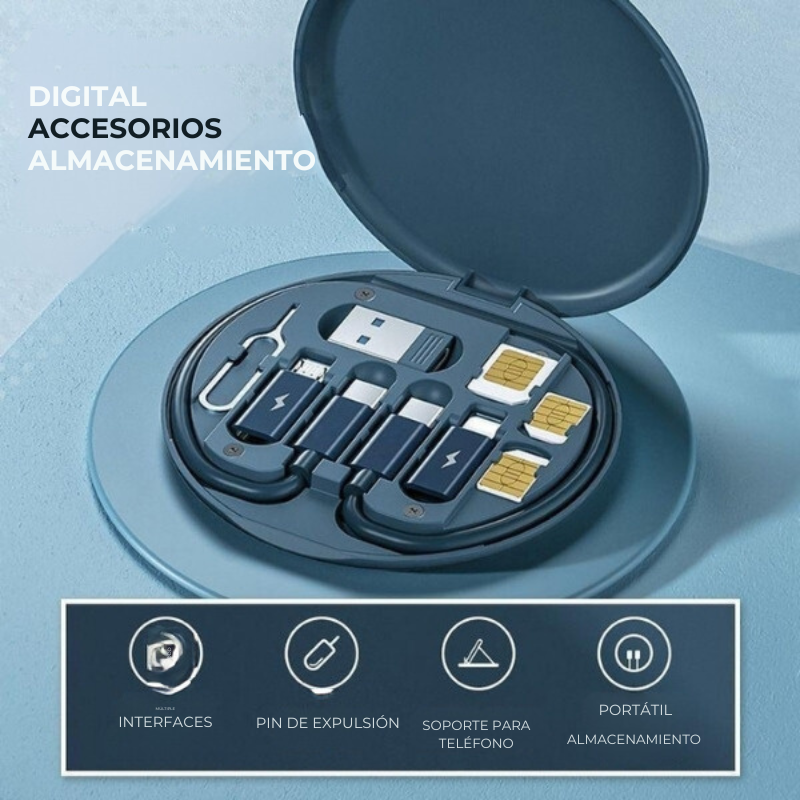TechHub™ - Kit de carga para varios dispositivos inteligentes