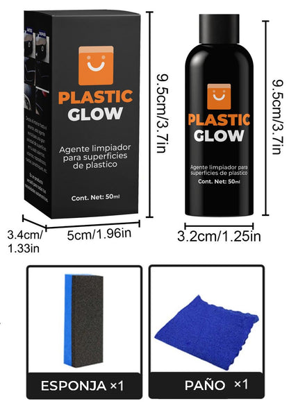 PlasticGlow™ - Agente limpiador para superficies de plastico