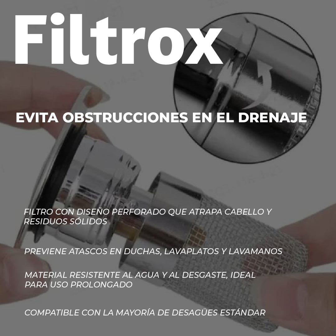 Filtrox™ - Filtro Inteligente de drenaje