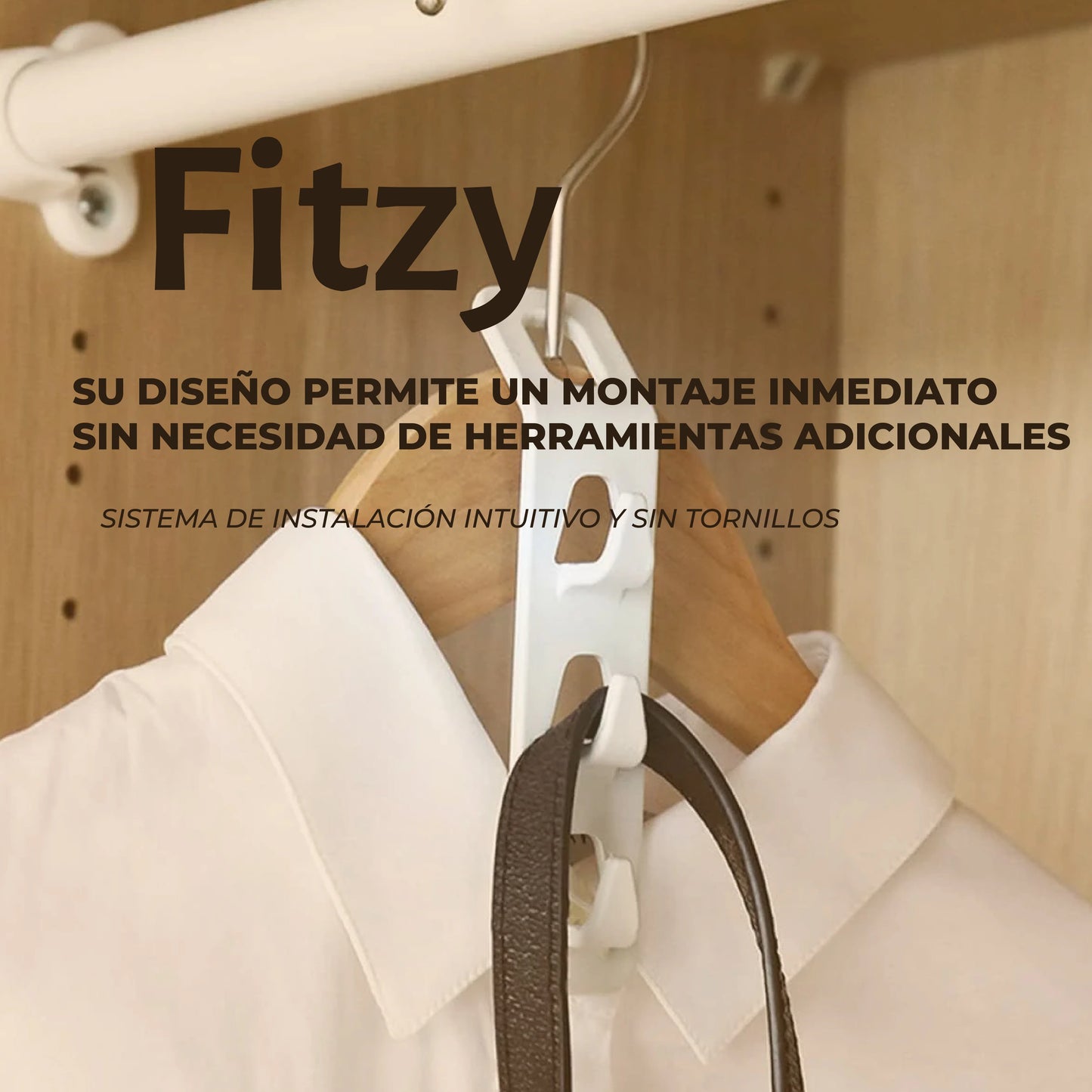 Fitzy™ - Set de colgadores inteligentes