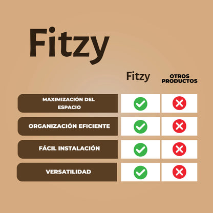 Fitzy™ - Set de colgadores inteligentes