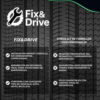 Fix&Drive™ - Repara y sigue manejando al instante