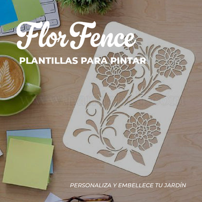 FlorFence™ - Plantillas para pintar