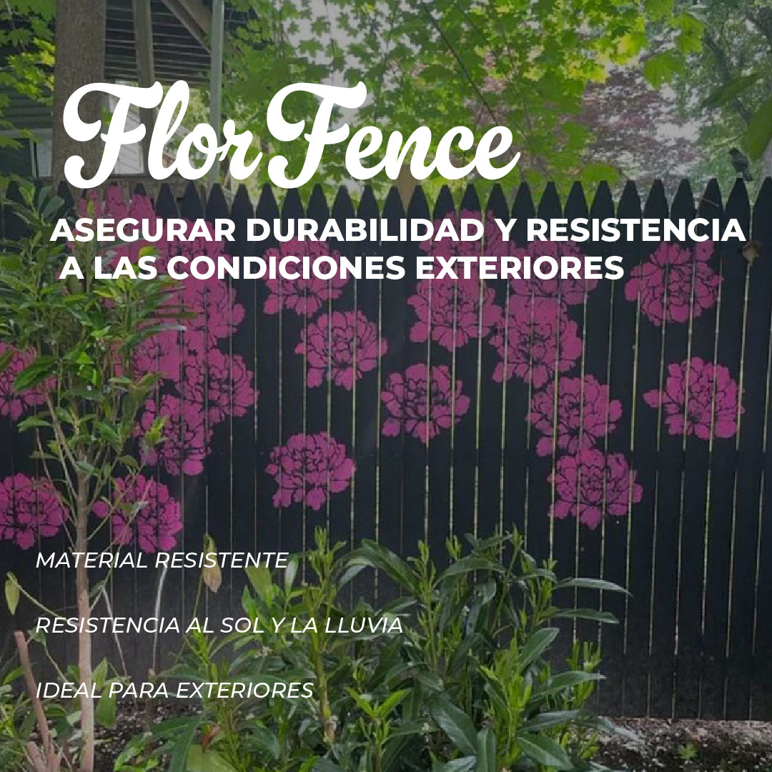 FlorFence™ - Plantillas para pintar